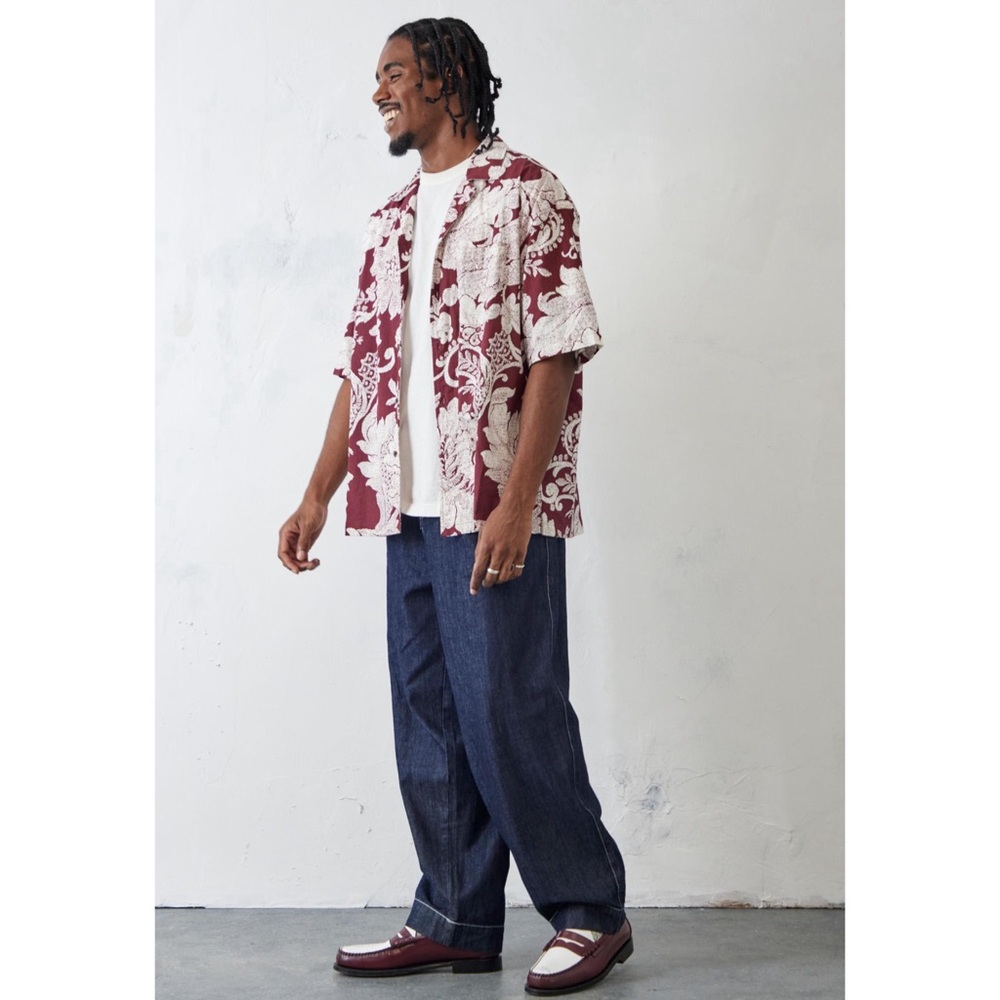 Bdg Urban Outfitters Hanky Printed Button-Down Woven Shirt